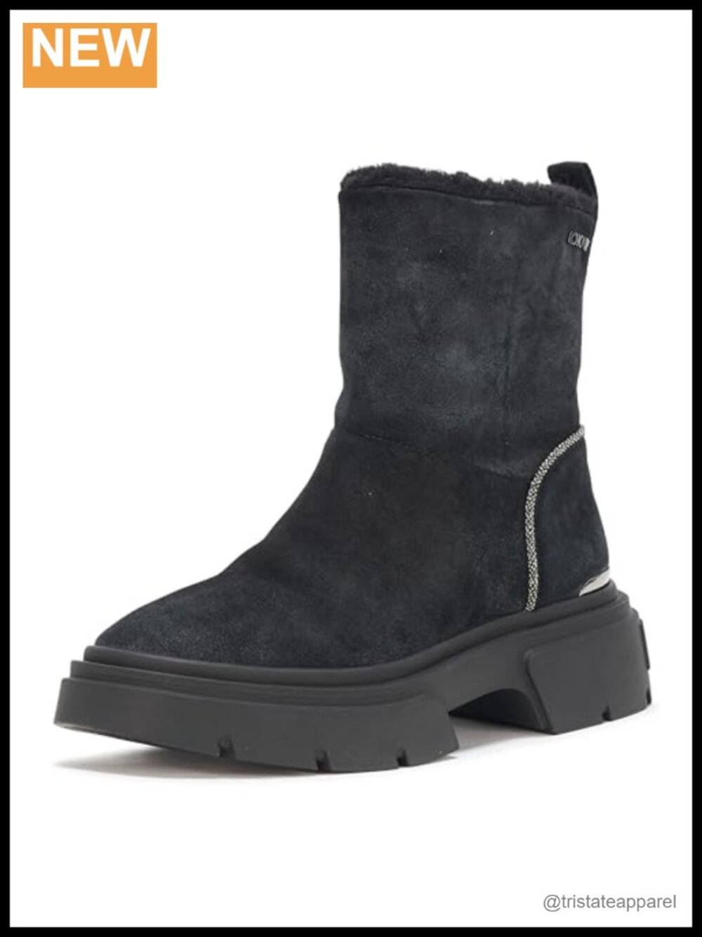 Women's Leather Ankle Boots Slip On Round Toe Fashion Booties